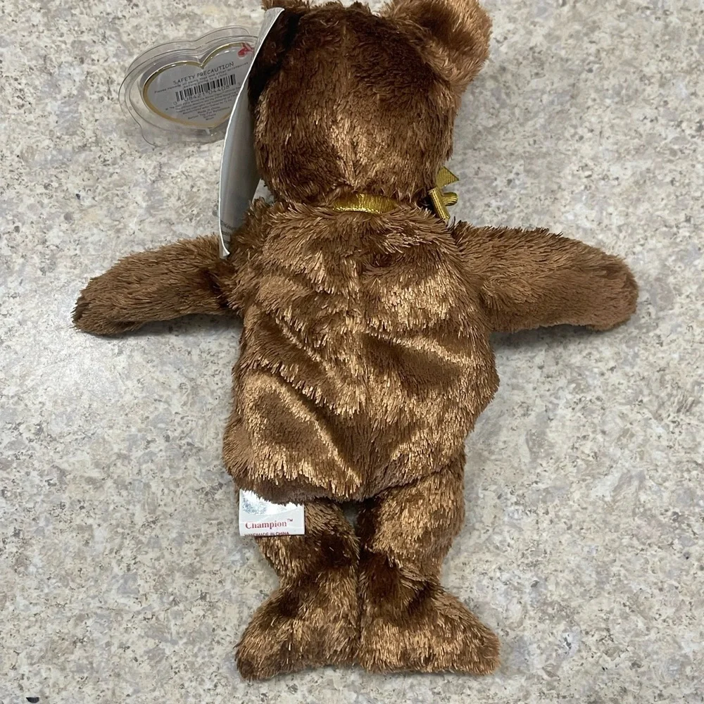 Ty Beanie Baby FIFA 2002 Ecuador Champion Bear Official World Cup All Tags